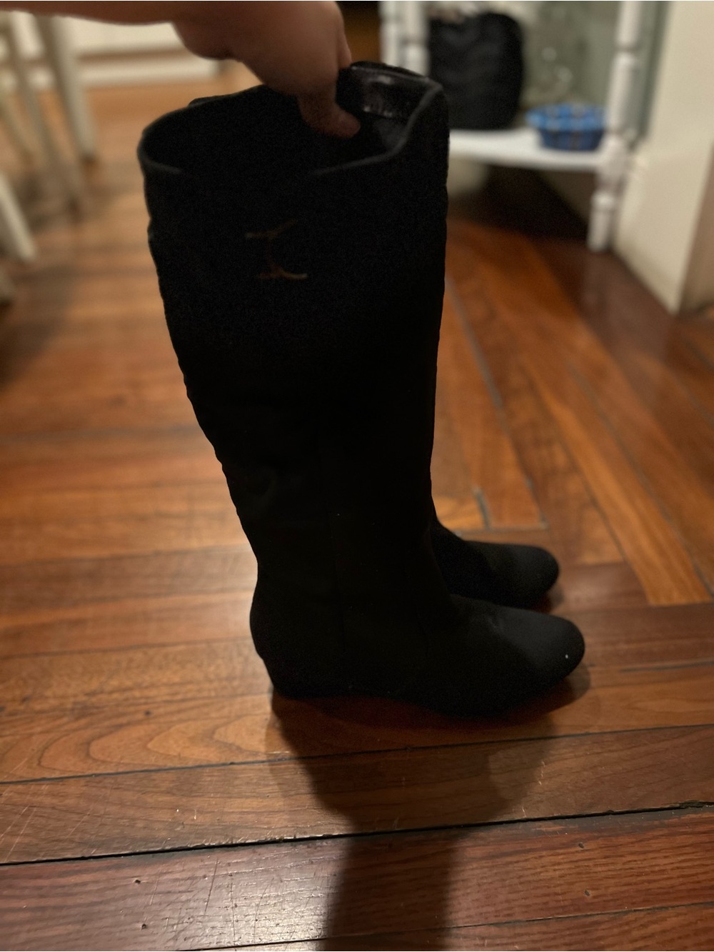 Black Women's Tall Fashion Boots - Sleek Knee-High Style